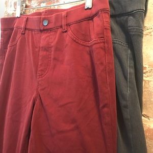 Uniqlo leggings pants - 2 pair bundle